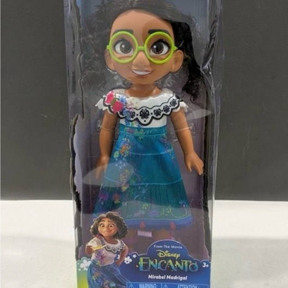 New In Box Disney Encanto Mirabel Madrigal Doll with Green Glasses - Picture 1 of 6